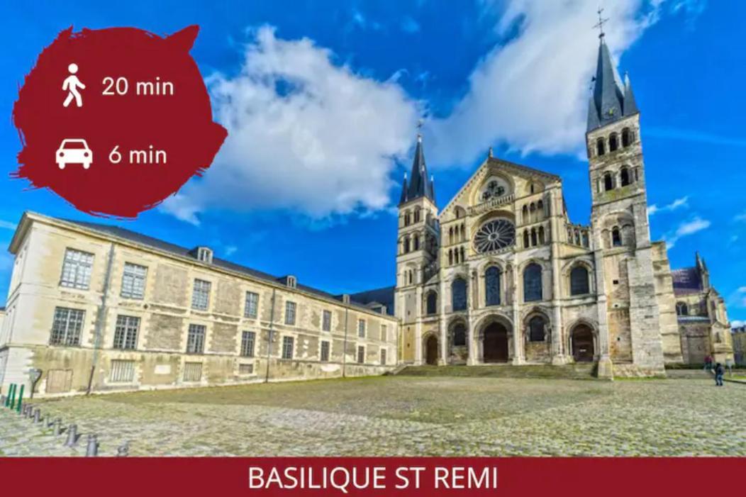 Cocon Luxe - Sauna & Balneo Au Coeur De Reims Eksteriør billede