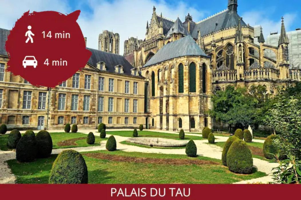Cocon Luxe - Sauna & Balneo Au Coeur De Reims Eksteriør billede